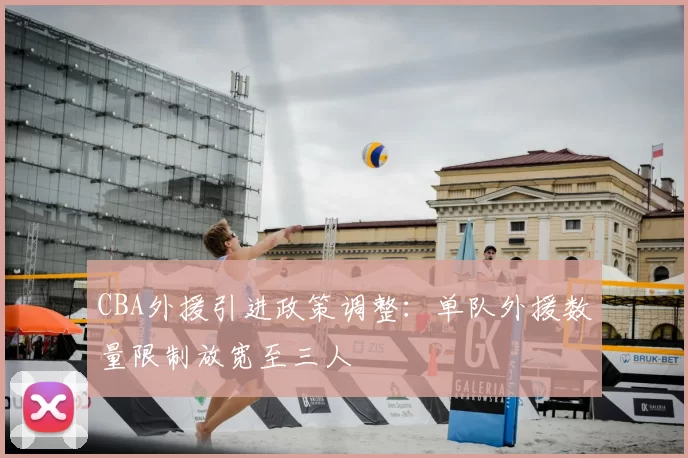 CBA外援引进政策调整：单队外援数量限制放宽至三人